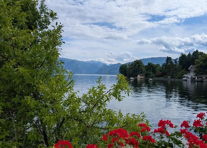Fountain - Garden - Luxurioeses Mit Garten & Terrasse * Gmunden